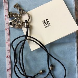 Classic Lisa Jenks silver charm necklace